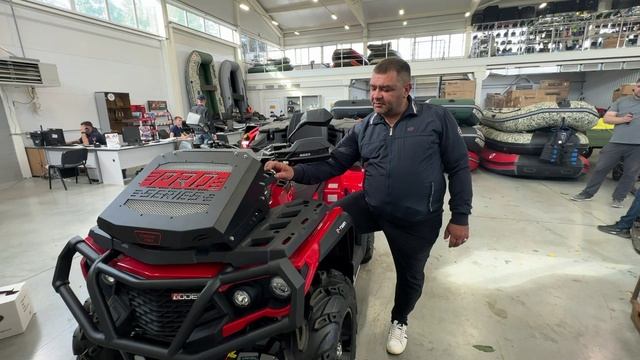 Отзыв о покупке квадроцикла ODES (ОДЕС) 1000 XE PRO в X-MOTORS г. Тюмень