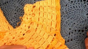 КОФТОчКА на КРУГЛОЙ кокетке ,  вязание крючком , crochet for women( В №  №386)