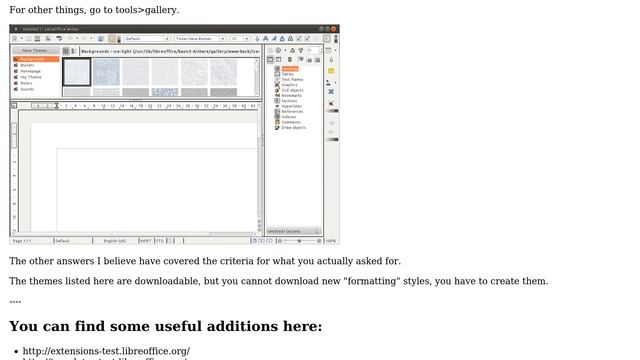 Ubuntu: Are there any sort of format and style themes/templates in LibreOffice? (2 Solutions!!) смотреть онлайн