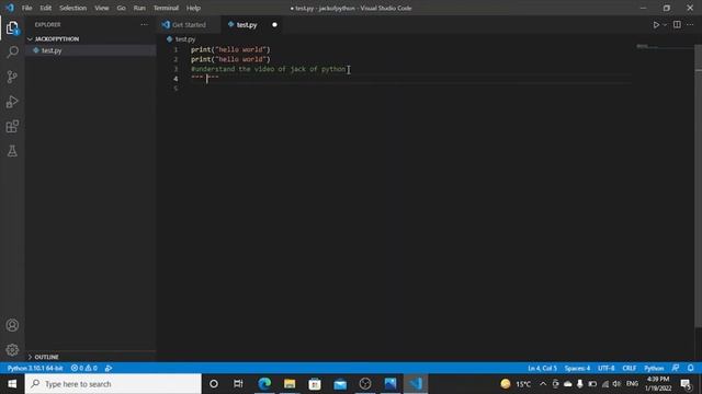 SYNTAX| COMMENTS| TYPE CASTING| DOC STRING|INDENTATION | EXPLAINED IN HINDI|PYTHON|JACK OF PYTHON