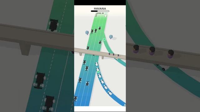 Traffix 3D - 55 level (HAVANA) walkthrough