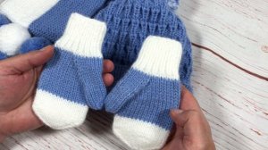 АНОНС. Детские варежки.