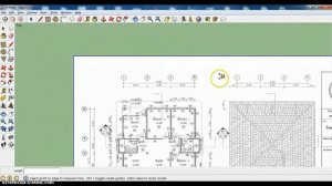 how to import a floor plan in to sketch up