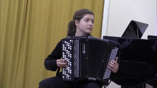 Соколова Ульяна М Товпеко Парафраз на тему укр нар песни "Ехал казак за Дунай" смотреть онлайн