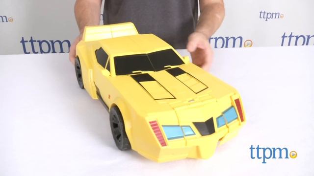 Transformers Robots in Disguise: Super Bumblebee Figure from Hasbro смотреть онлайн