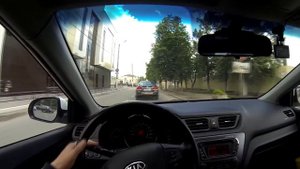 Экзамен по вождению в городе Новомосковске. Сложные перекрёстки