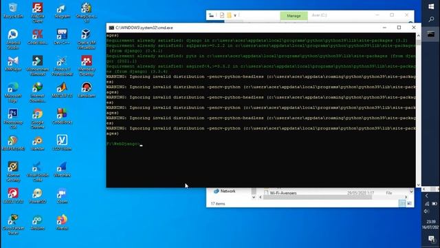 Tutorial Install Python Django | Django Framework | Python Web