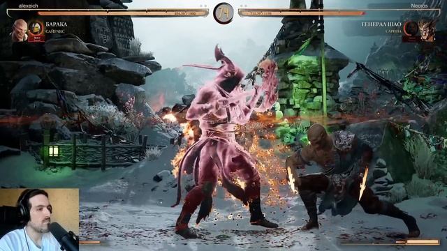 Онлайн Бруталити и ЖЁСТКИЙ игрок Барака в Мортал Комбат 1 смотреть онлайн