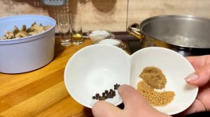 Маринованные солёные вешенки на зиму.Все просят этот рецепт!