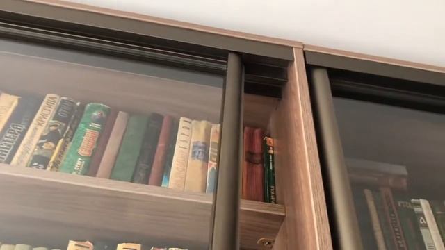 Видео-обзор остекленного книжного шкафа смотреть онлайн