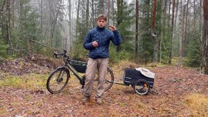 ОБЗОР ВЕЛОСИПЕДНОГО ПРИЦЕПА Bits Cargo Trailer