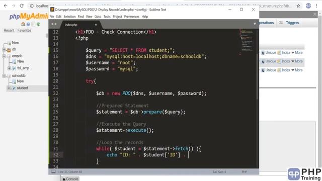 Full stack web developer course | lesson - 18 | (Part-4) | MySQL with PDO