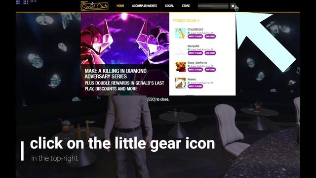GTA 5 Online How to check private messages in the in game social club смотреть онлайн