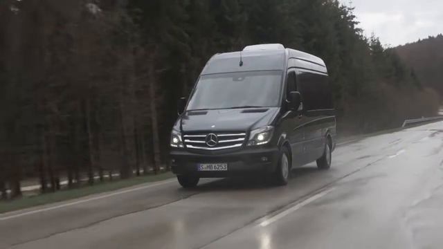 New Mercedes-Benz Sprinter drive 2016 314 CDI tenorite grey смотреть онлайн