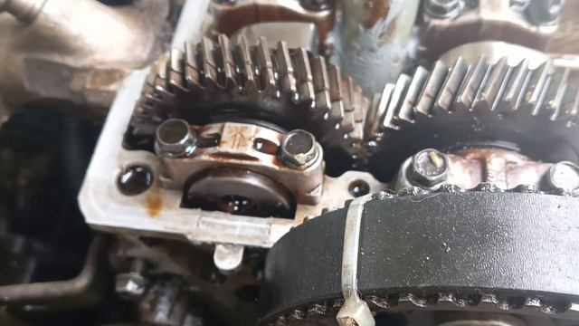 Как проверить метки ГРМ.Простой способ.Тойота Карина. смотреть онлайн