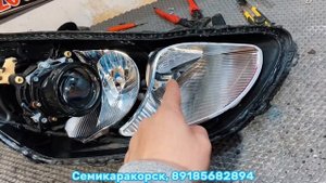 Замена линз Hyundai i30 gd 2012. Установка двухчиповых bi led. Антихром фар . Улучшение света.