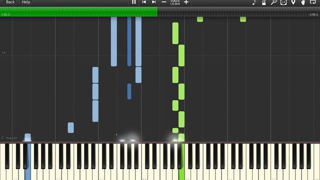 Tokyo Ghoul - Unravel EP12 END SCENE Piano (Synthesia Tutorial) смотреть онлайн