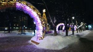 г. Тула. Сквер на улице Болдина, 98.