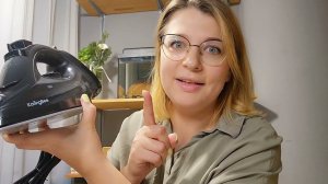 Теперь буду как с иголочки! Обзор и отзыв на БЮДЖЕТНЫЙ утюг с отпаривателем  KaringBee