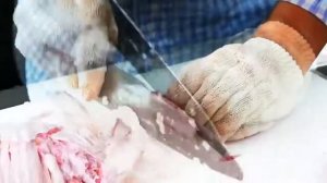 КОРЕЙСКАЯ УЛИЧНАЯ ЕДА МОРЕПРОДУКТЫ ПРИГОТОВЛЕНИЕ СКАТА КОРЕЯ