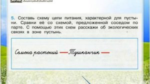 Задание 5 Пустыни - Окружающий мир 4 класс (Плешаков А.А.) 1 часть