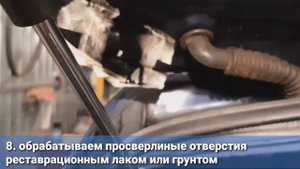 Установка спойлера Кураж чистое стекло на Лада Калина 1 универсал