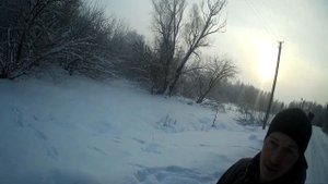 Охота на зайца с гончей (Шикарниша охота!!!!!!)