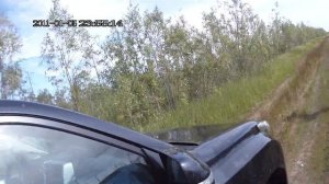 Лэнд Крузер Прадо 150 Дизель Преодоление глубокой лужи - Land Cruiser 150 Diesel and puddle