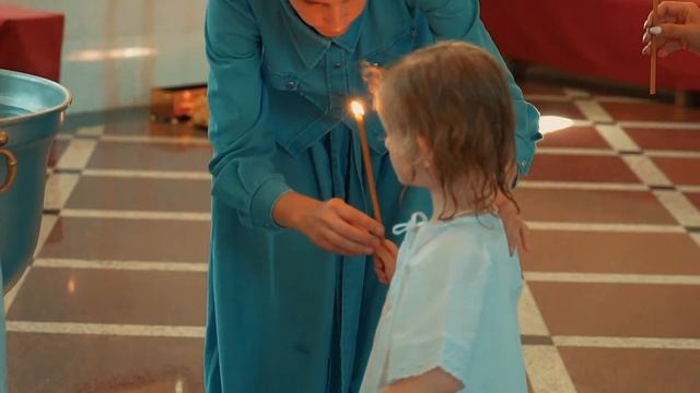 Таинство крещения Софьи 11.07.2020 смотреть онлайн