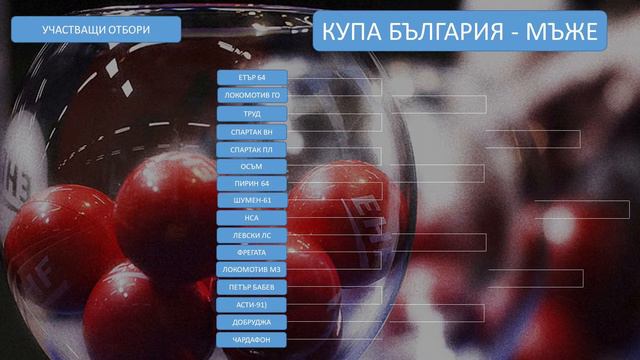 Жребии за турнира Купа България 2020