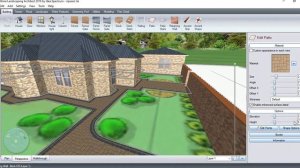 Урок 2. Доріжки та площадки (RealTime Landscaping Architect 2016)