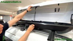 Установка автомобильного бокса для Лада Ларгус 2017