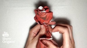 Как сделать Розу ?  из салфетки