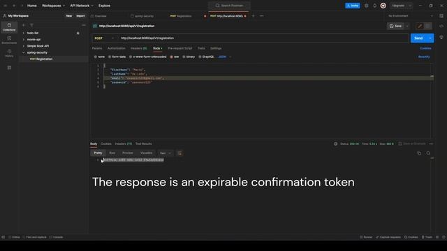 Registration and Login System with Email Verification | Java, Spring, PostgreSQL, Spring Security