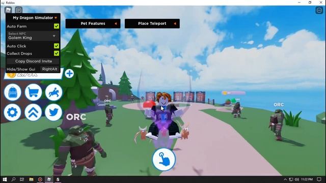 [WORKING!] ROBLOX MY DRAGON SIMULATOR SCRIPT GUI | AUTO FARM & MUCH MORE! (PASTEBIN) смотреть онлайн