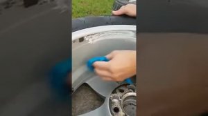 Чистим диски от битума и гудрона