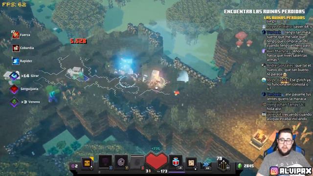 (DIRECTO) SALVADOR DE PANDAS Nº1 EN MINECRAFT DUNGEONS: JUNGLE AWAKENS смотреть онлайн