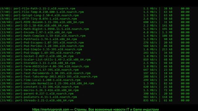 Установка последней версии MariaDB в Centos 8 смотреть онлайн