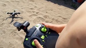 Обзор радиоуправляемого квадракоптера Falcon x5w! Качество видео