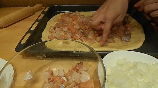 ВКУСНЫЙ СОЧНЫЙ РЫБНЫЙ ПИРОГ С ГОРБУШЕЙ И ОКУНЕМ РЕЦЕПТ ПП ЗОЖ КАК ПРИГОТОВИТЬ ПОСТ ДИЕТА ПИРОГ ПП смотреть онлайн