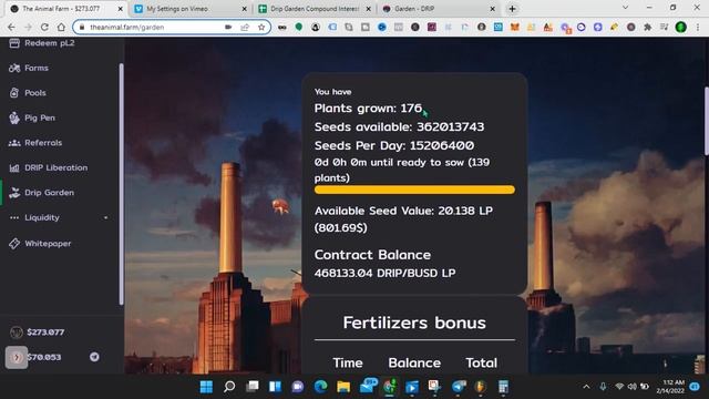 Drip Garden Tutorial The Power of Compound Interest 3% a Day Passive Income Quit Your Job With Defi смотреть онлайн