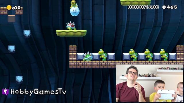 Super Mario Maker HobbyGuy Levels 1+2 Gameplay by HobbyGamesTV смотреть онлайн