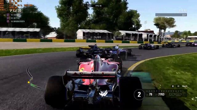 F1 2017 - i3-7100 - GTX 660 2GB - High Settings Benchmark 1920x1080 смотреть онлайн