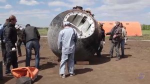 Бион М №1. Возвращение на Землю. 2013г.