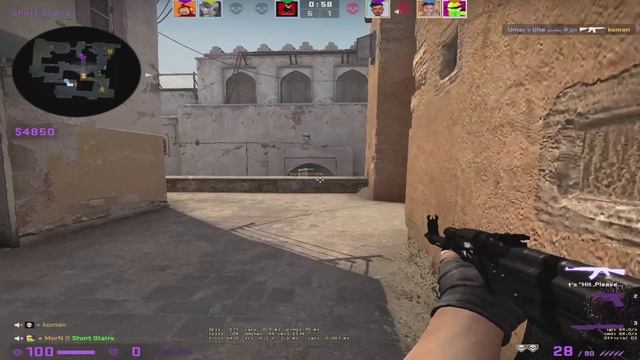 А ведь мог быть легчайший эйс в CS:GO, ну так тоже сойдёт.