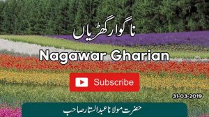 Nagawar Gharian Islahi Bayan by Maulana Abdus Sattar Sahab - Al Seerah