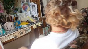 Сделали Омбре окрашивание краской Капус студио 5.8 Корни волос.