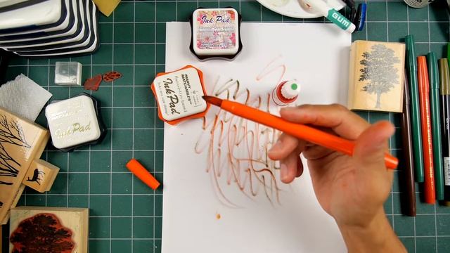 Stampscapes 101: Video 214.  Re-inking Old Dry Pens II