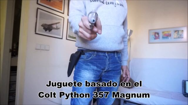 Revolver de juguete "Harry" de Gibie - Guilloy (Colt Python 357 Magnum) смотреть онлайн