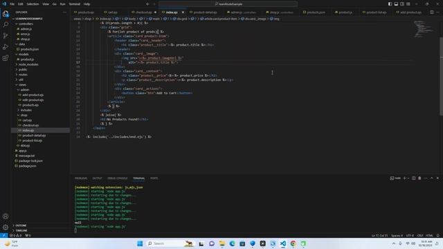 Mastering Dynamic Data Display in Web Apps with Node.js and MVC